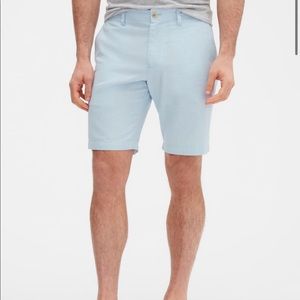10" Aiden Slim-Fit Linen Blend Shorts